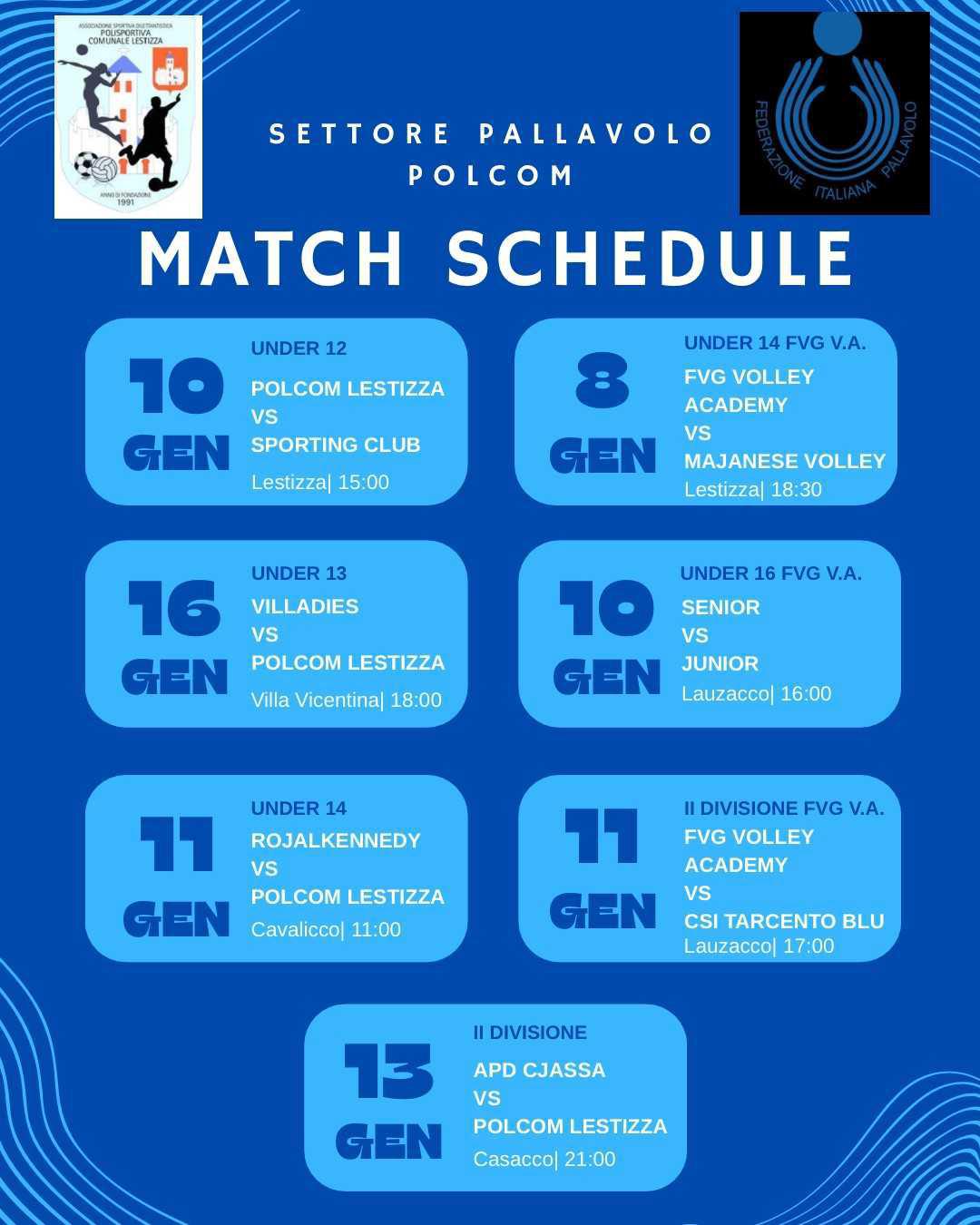 match schedule 