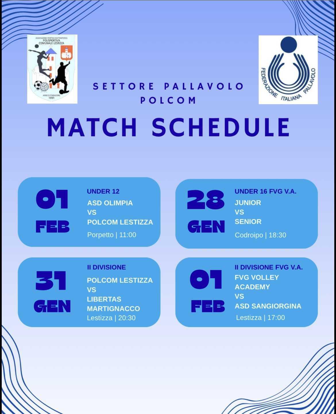 Programmi della settimana 