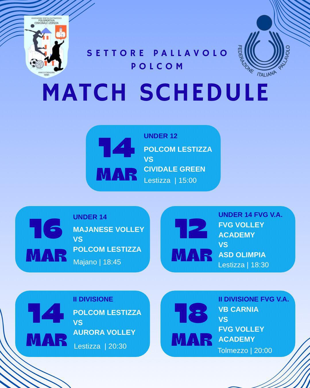 match schedule 