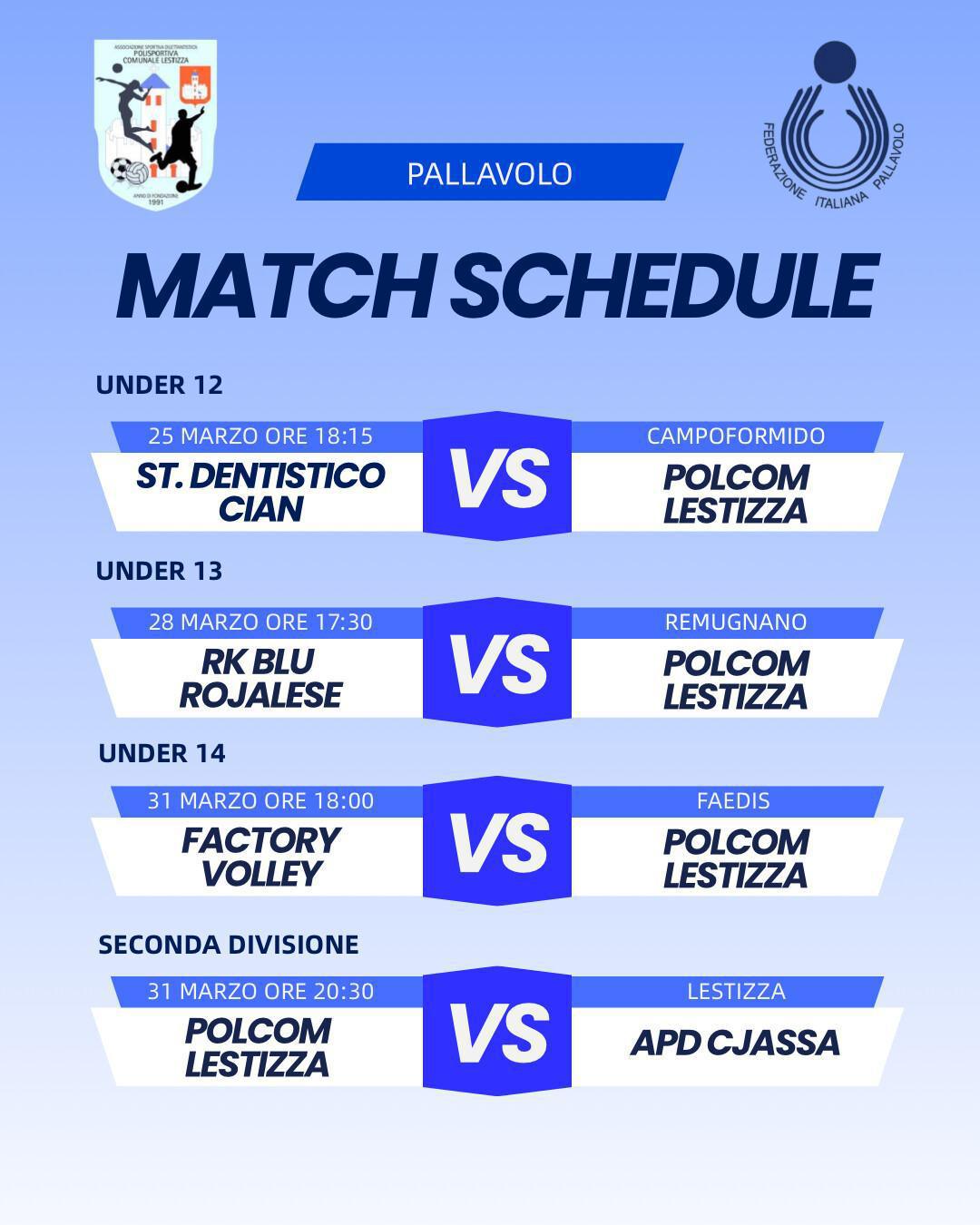 match schedule 