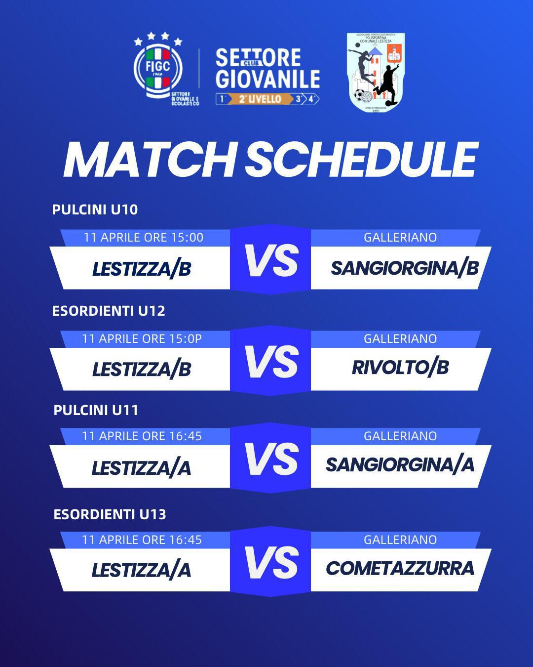 Calendario settimanale 