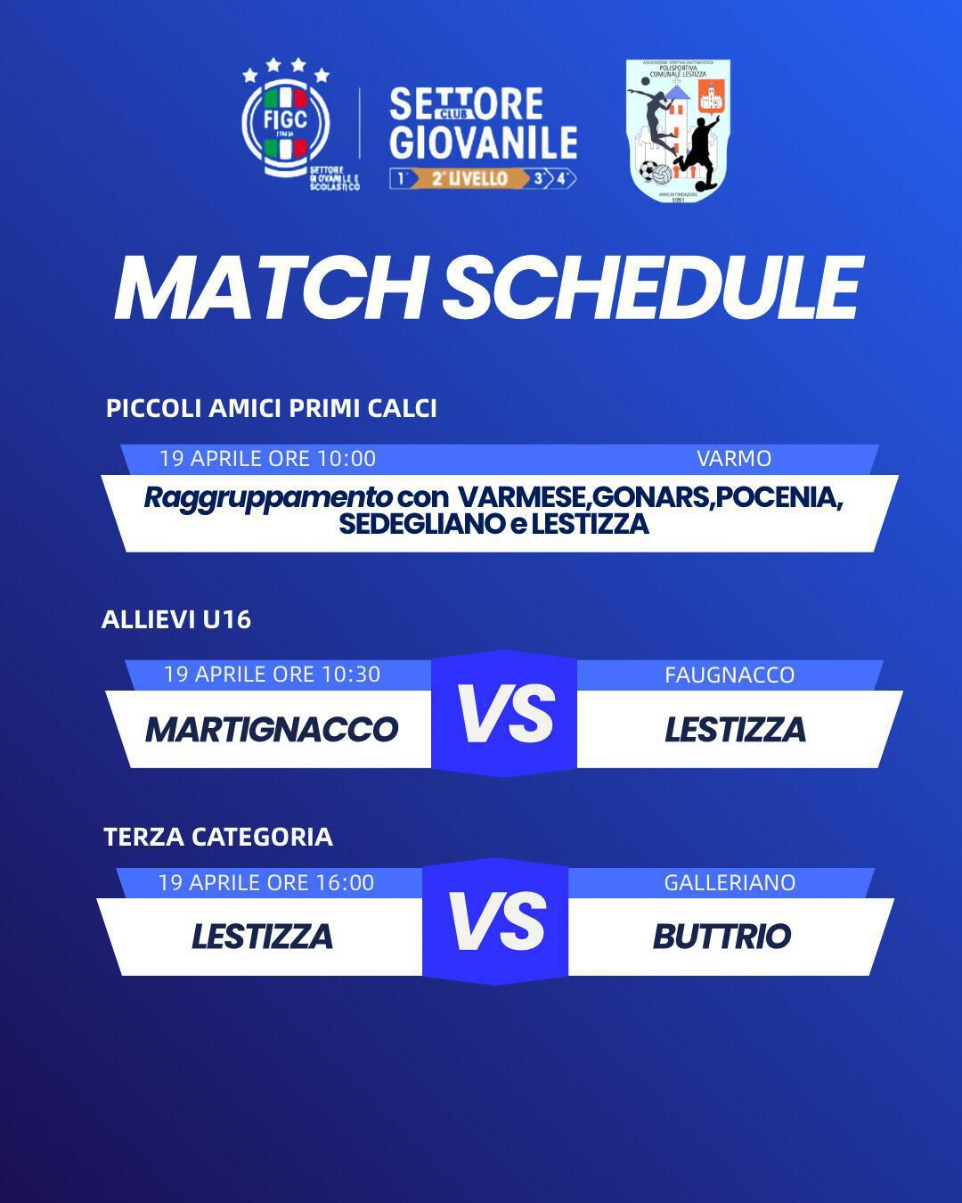 calendario settimanale