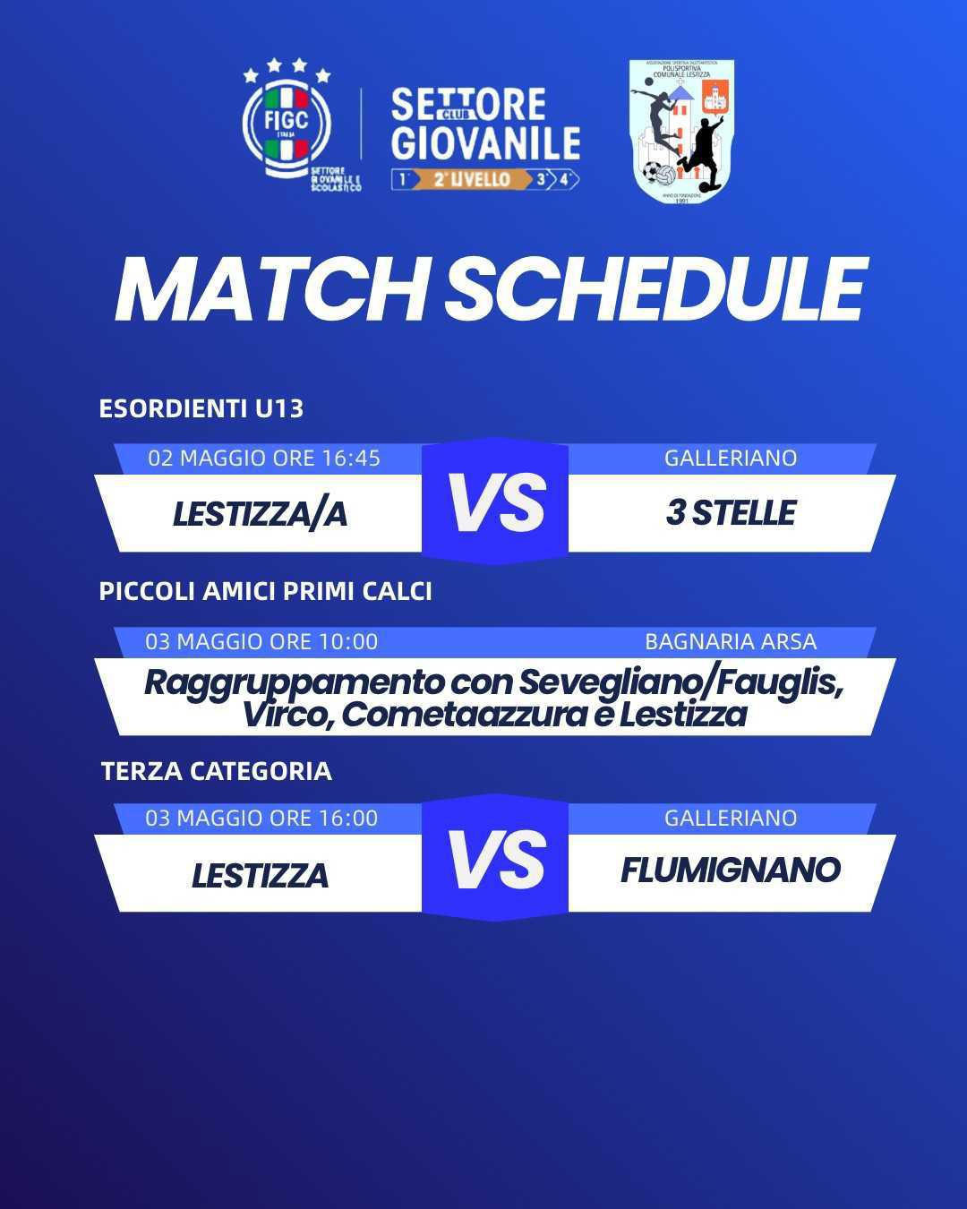 calendario settimanale 