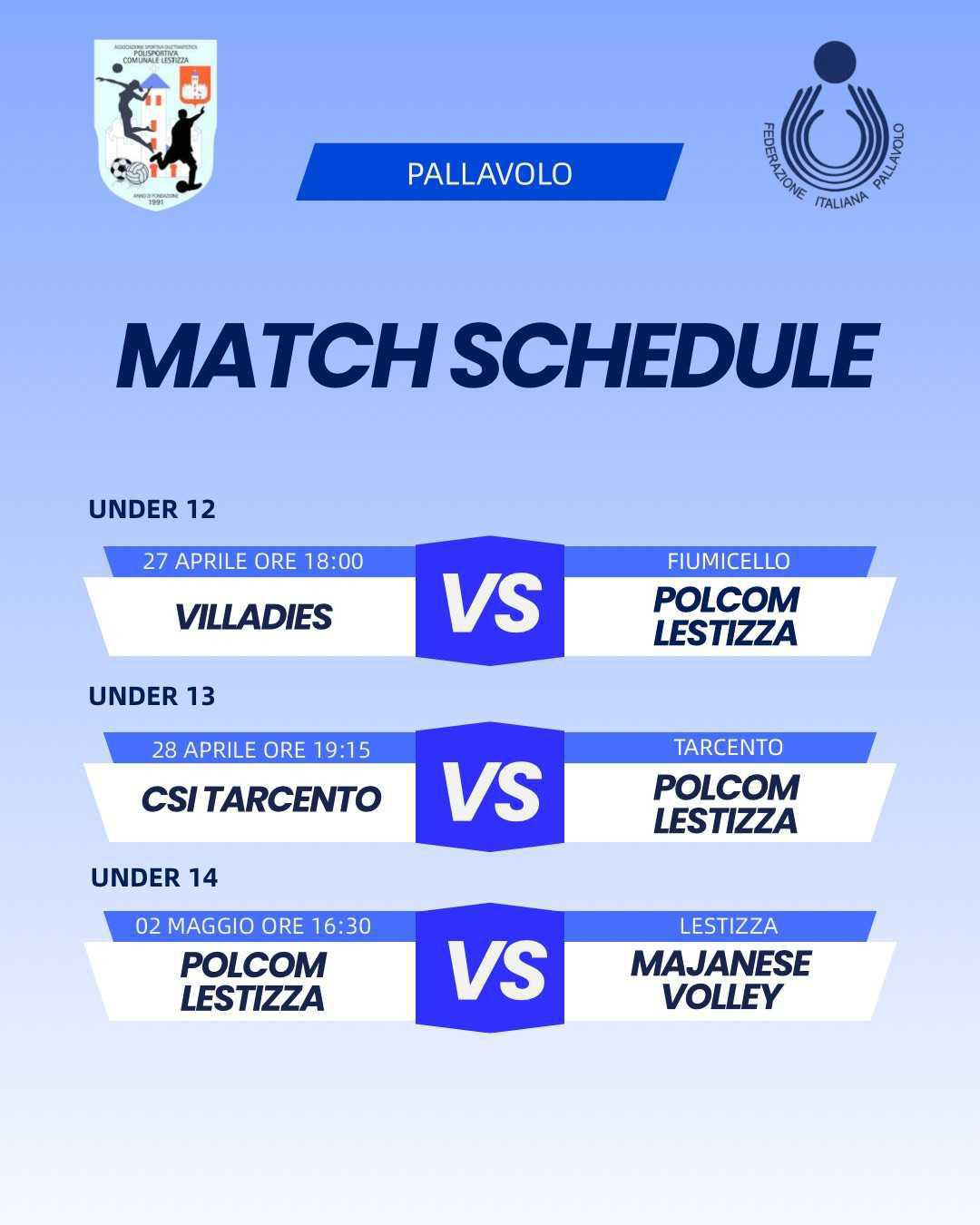 calendario settimanale 