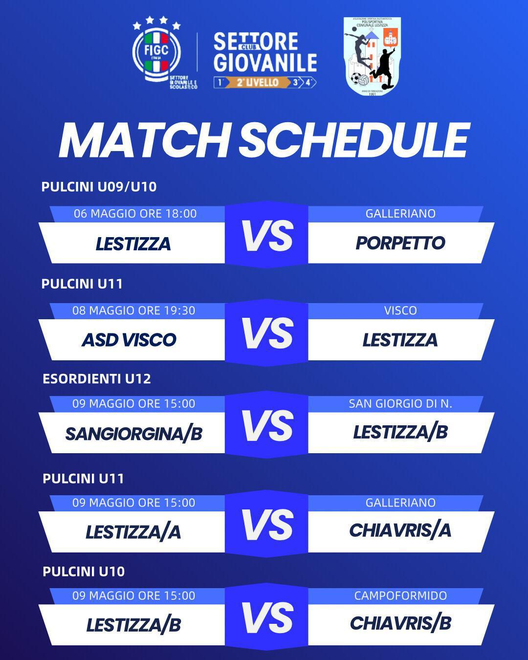 Calendario Settimanale 