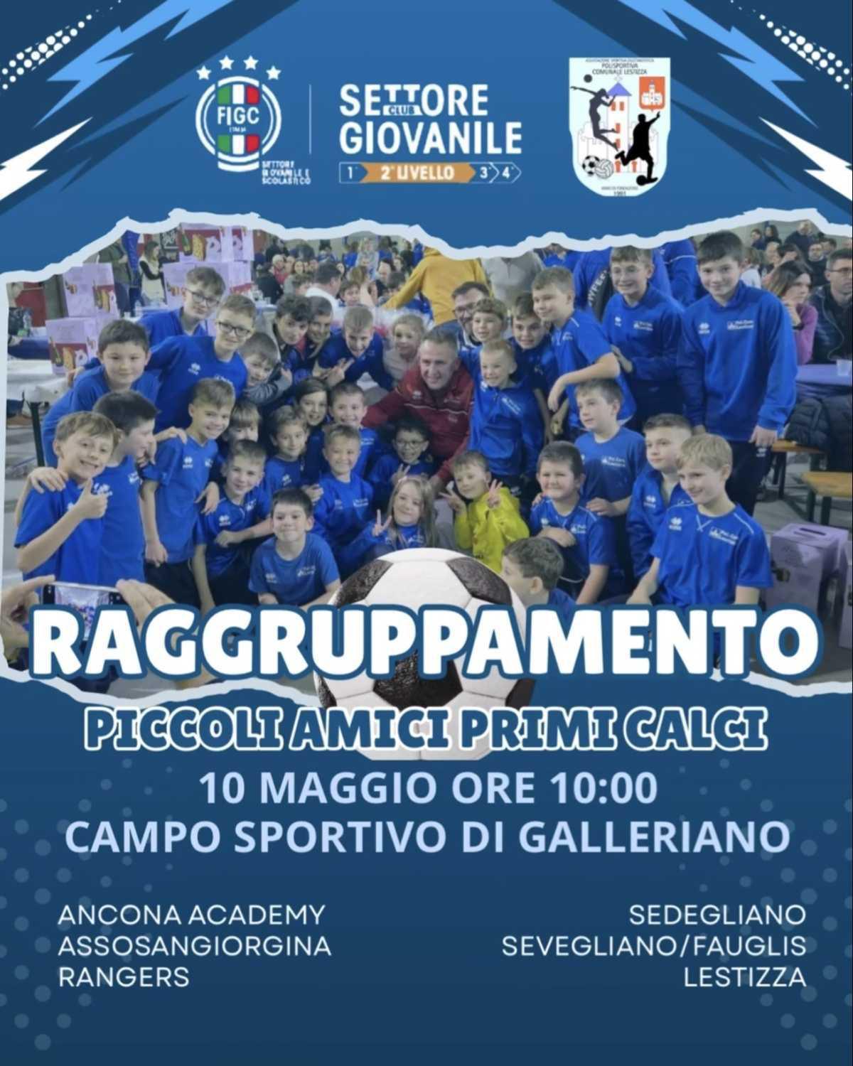 Raggruppamento piccoli amici primi calci