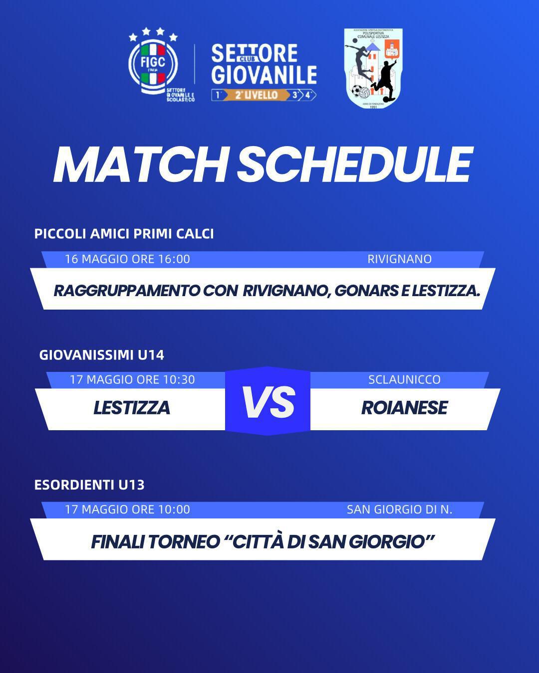 Calendario Settimanale
