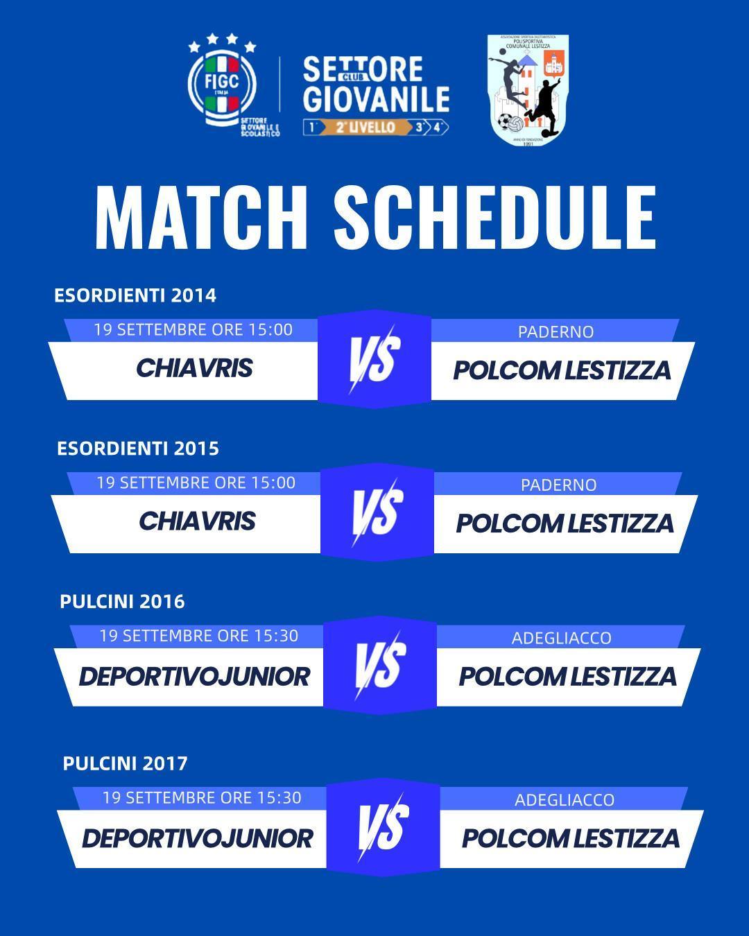 match schedule 
