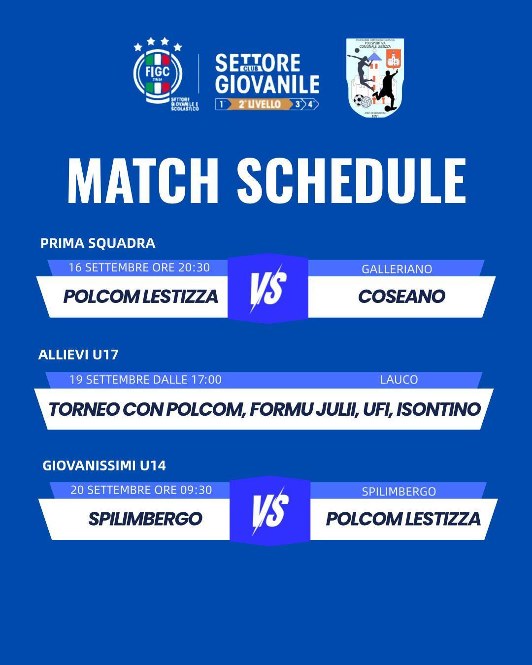 match schedule 