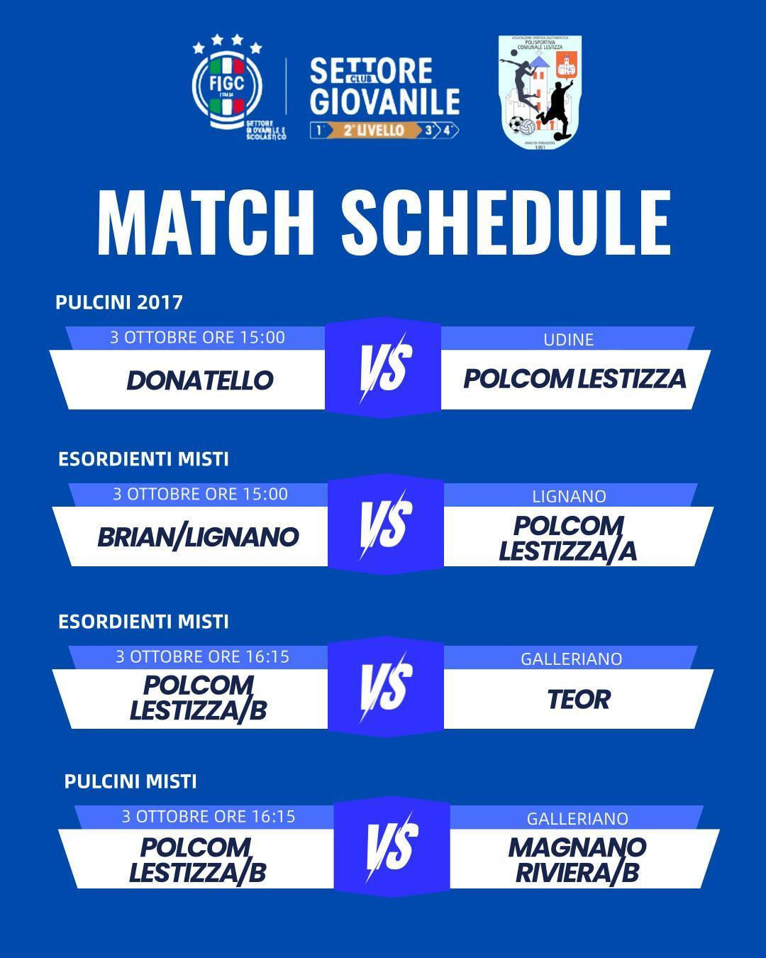 Match Schedule 