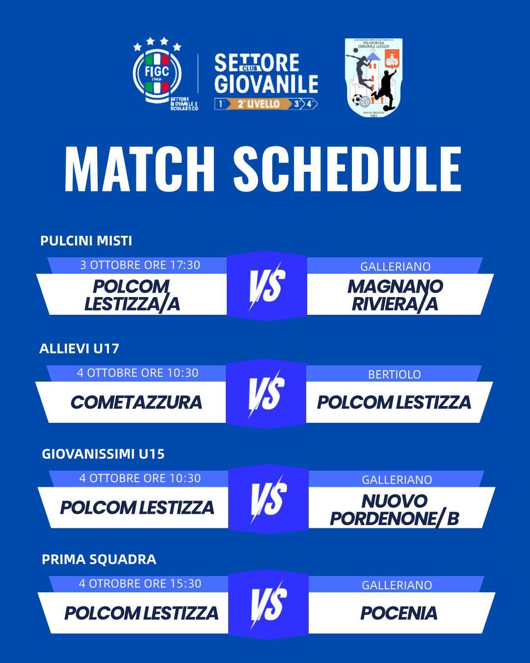 Match Schedule 