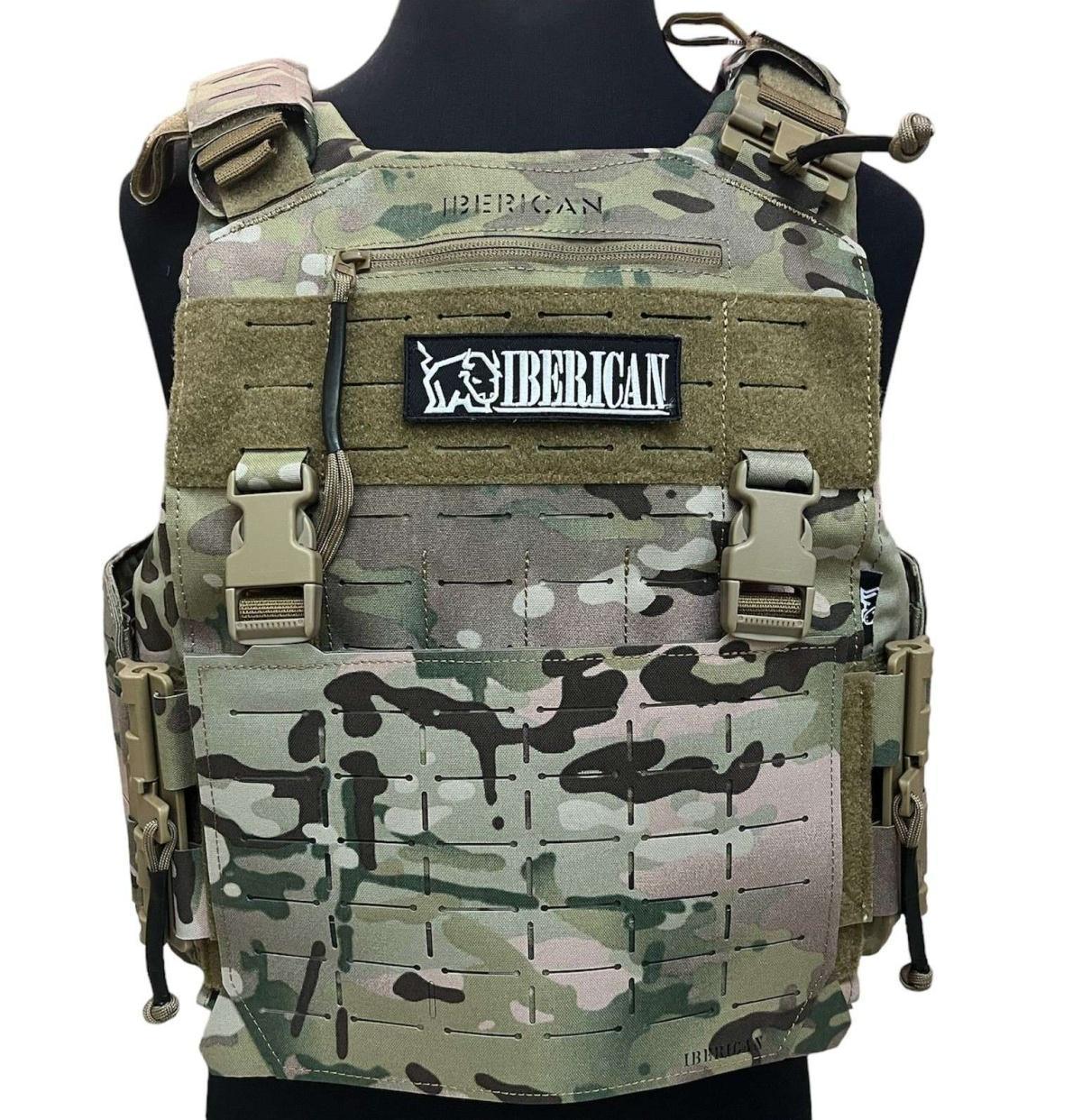 CHALECO IBERICAN MORLACO HYBRID ANTIBALAS + ANTIPUNZÓN