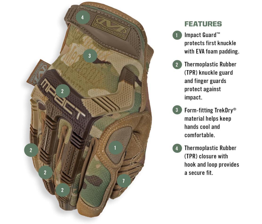 GUANTES MECHANIX M-PACT