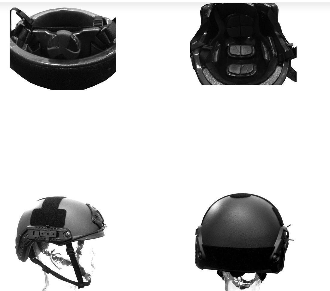 CASCO SPECIAL OPS "ACH" ULTRA-LIGERO NIJ IIIA+V50 700M/S.