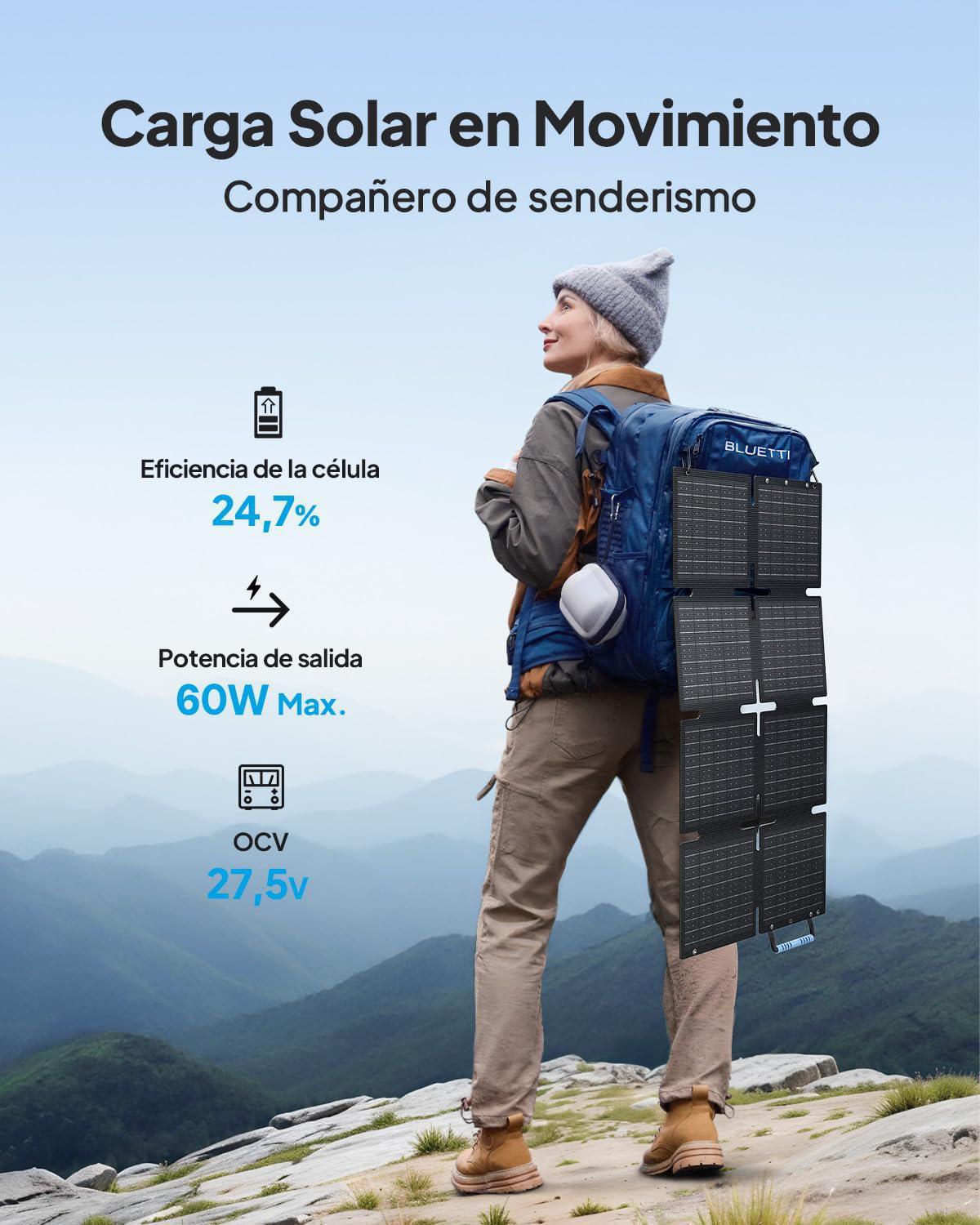 GENERADOR SOLAR CON PANEL SOLAR