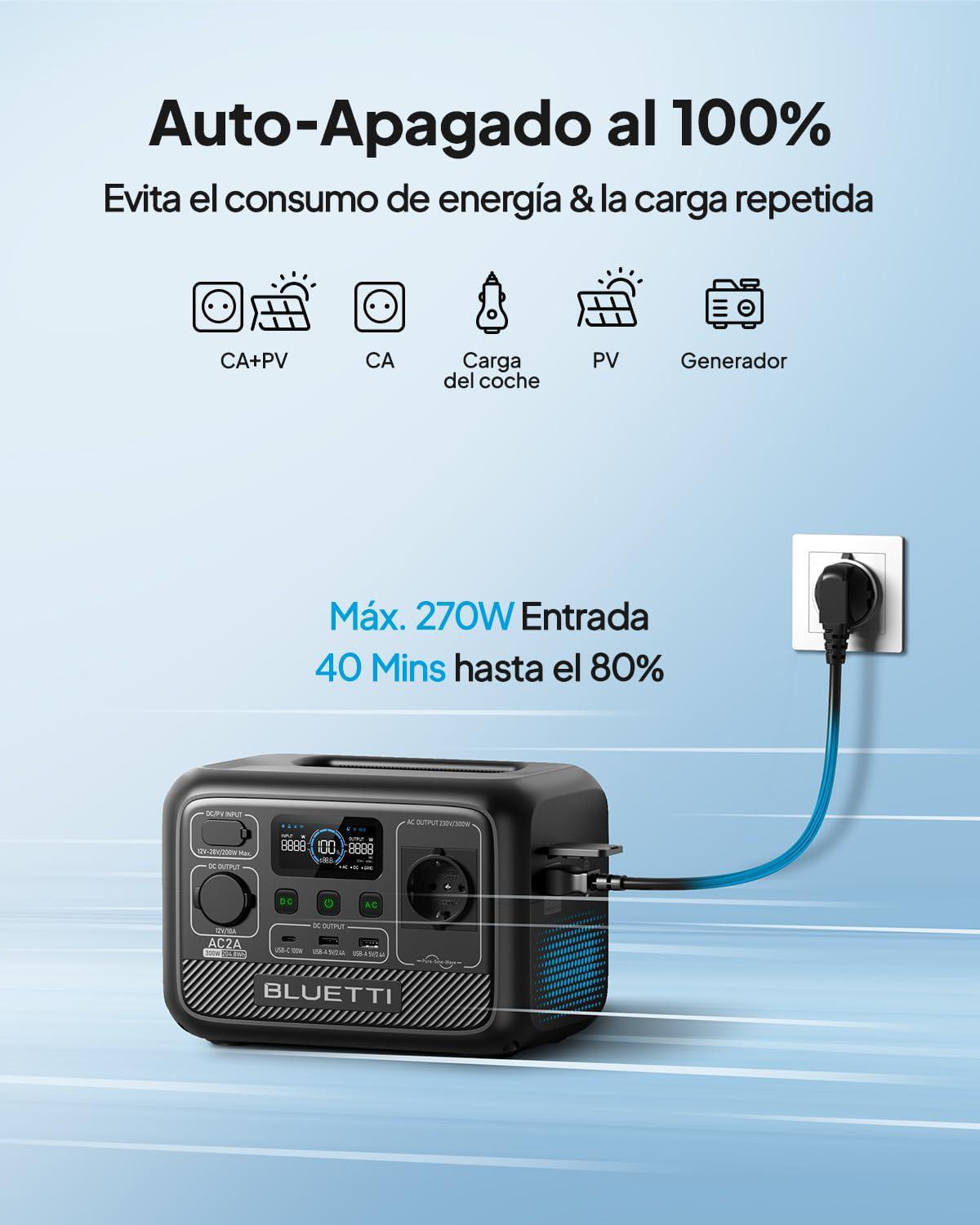 GENERADOR SOLAR CON PANEL SOLAR