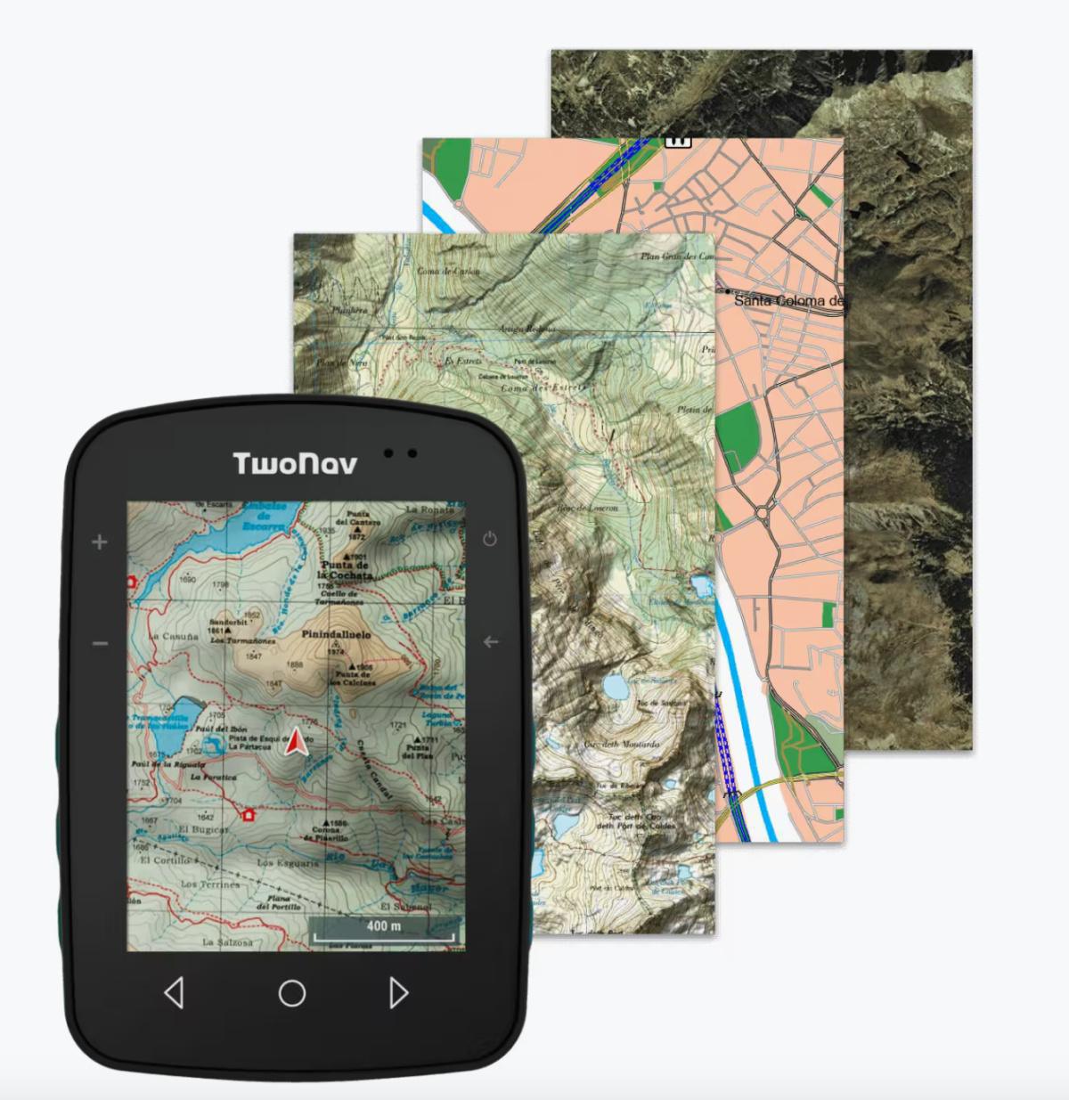 GPS TERRA TWONAV (64 GB) + Mapa España IGN Topo 1:25000