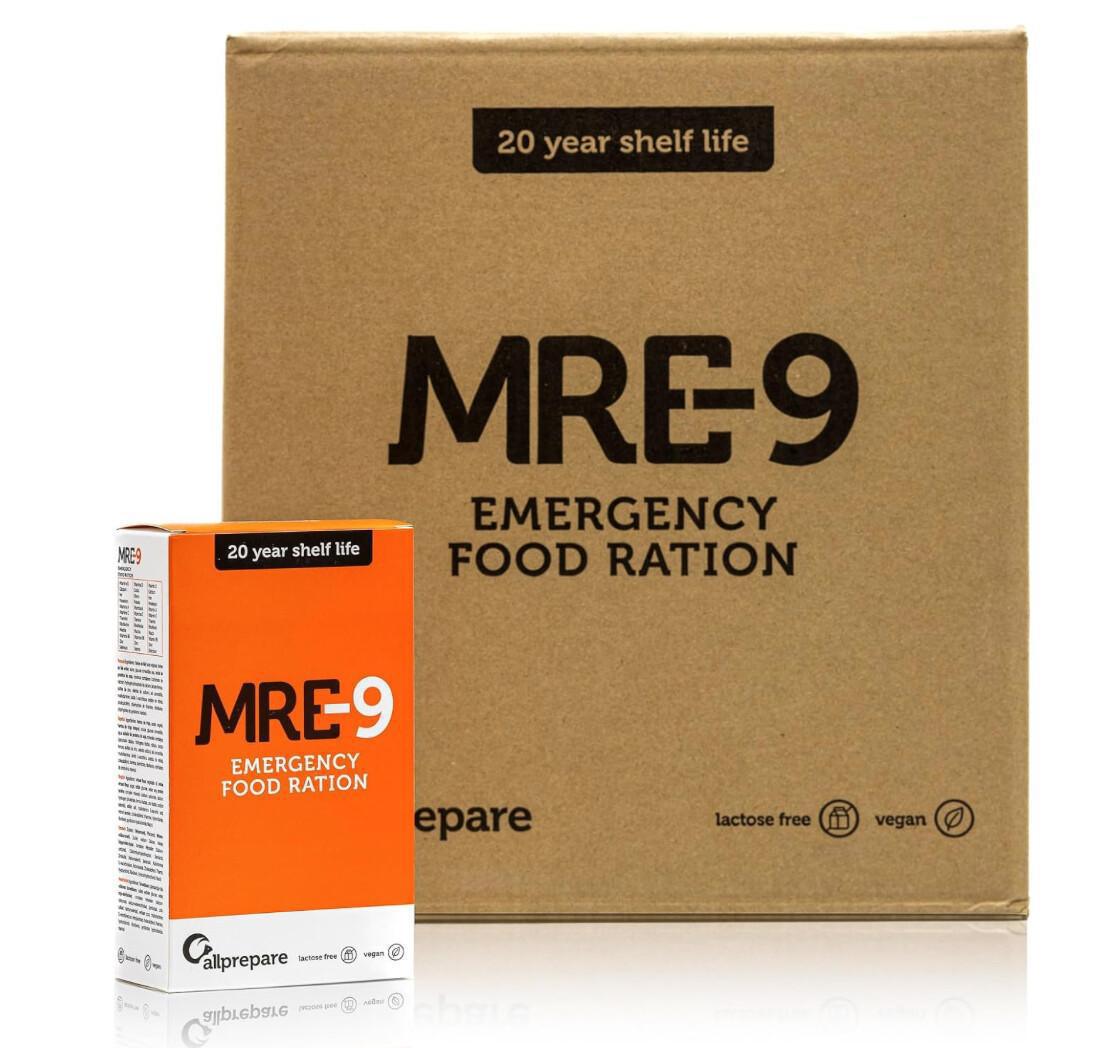 RACIONES DE COMIDA DE EMERGENCIA ALL PREPARE MRE-9