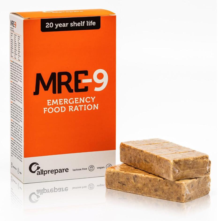RACIONES DE COMIDA DE EMERGENCIA ALL PREPARE MRE-9