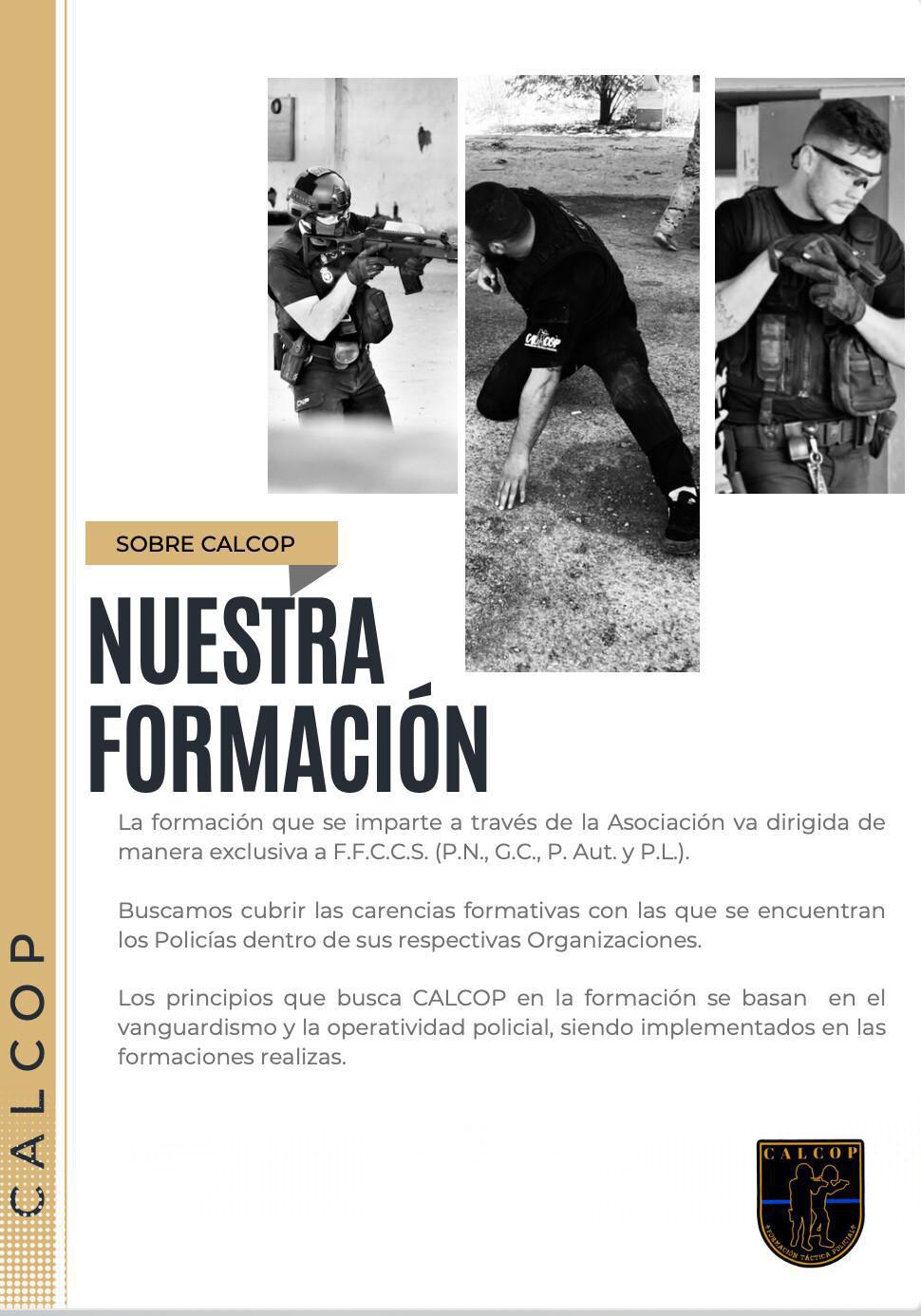 ASOCIACIÓN CALCOP TÁCTICA POLICIAL ASOCIACIÓN CALCOP TÁCTICA POLICIAL