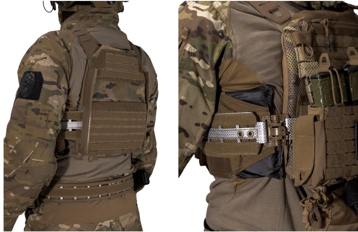 PORTAPLACAS HARALD KING Coyote / Multicam