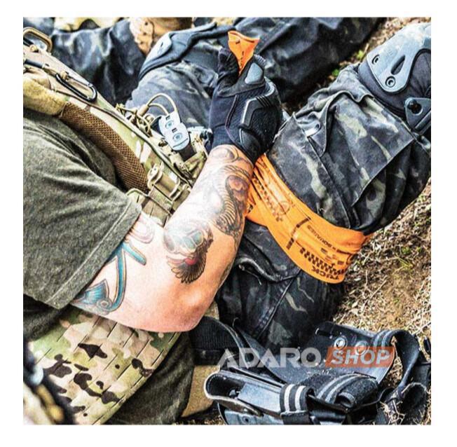 TORNIQUETE/VENDAJE MULTIFUNCIONAL SWAT-T NARANJA