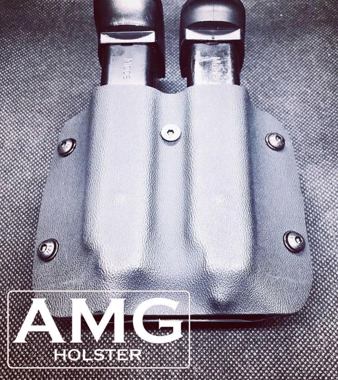 PORTACARGADOR DOBLE EXTERIOR KYDEX PORTACARGADOR DOBLE EXTERIOR KYDEX