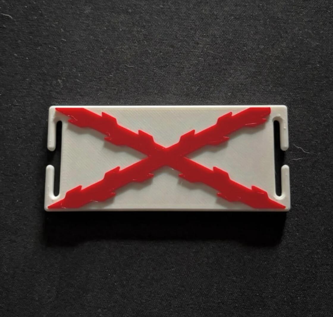 PLACA MOLLE CRUZ DE BORGOÑA