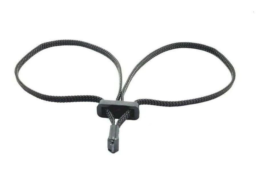 GRILLETES NEGROS DE LAZO UN SOLO USO