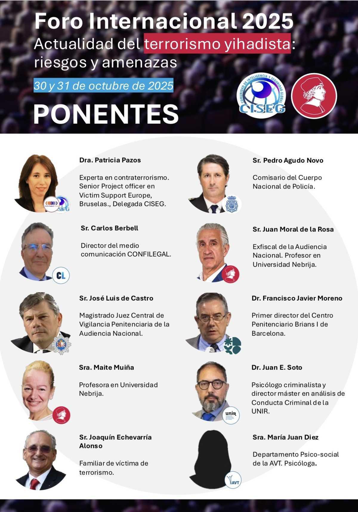 FORO INTERNACIONAL 2025 | TERRORISMO YIHADISTA