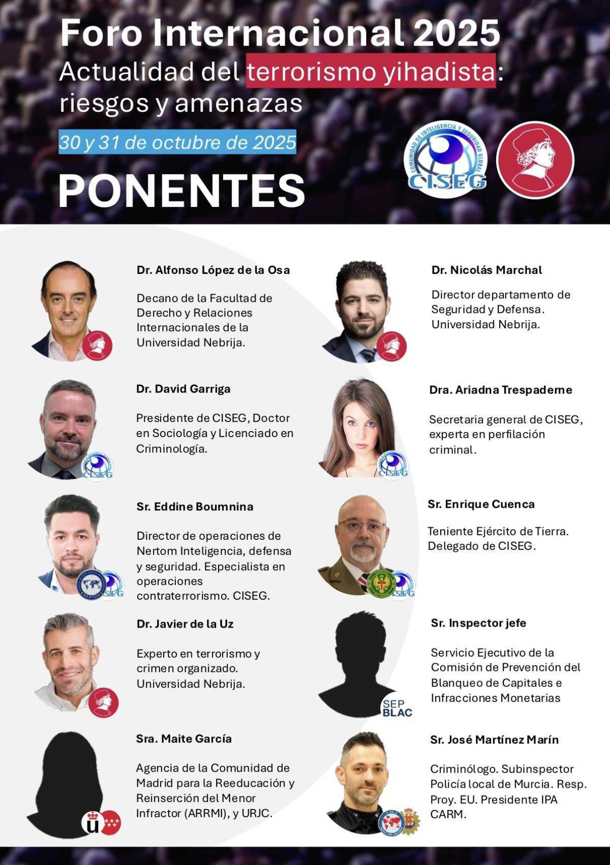 FORO INTERNACIONAL 2025 | TERRORISMO YIHADISTA