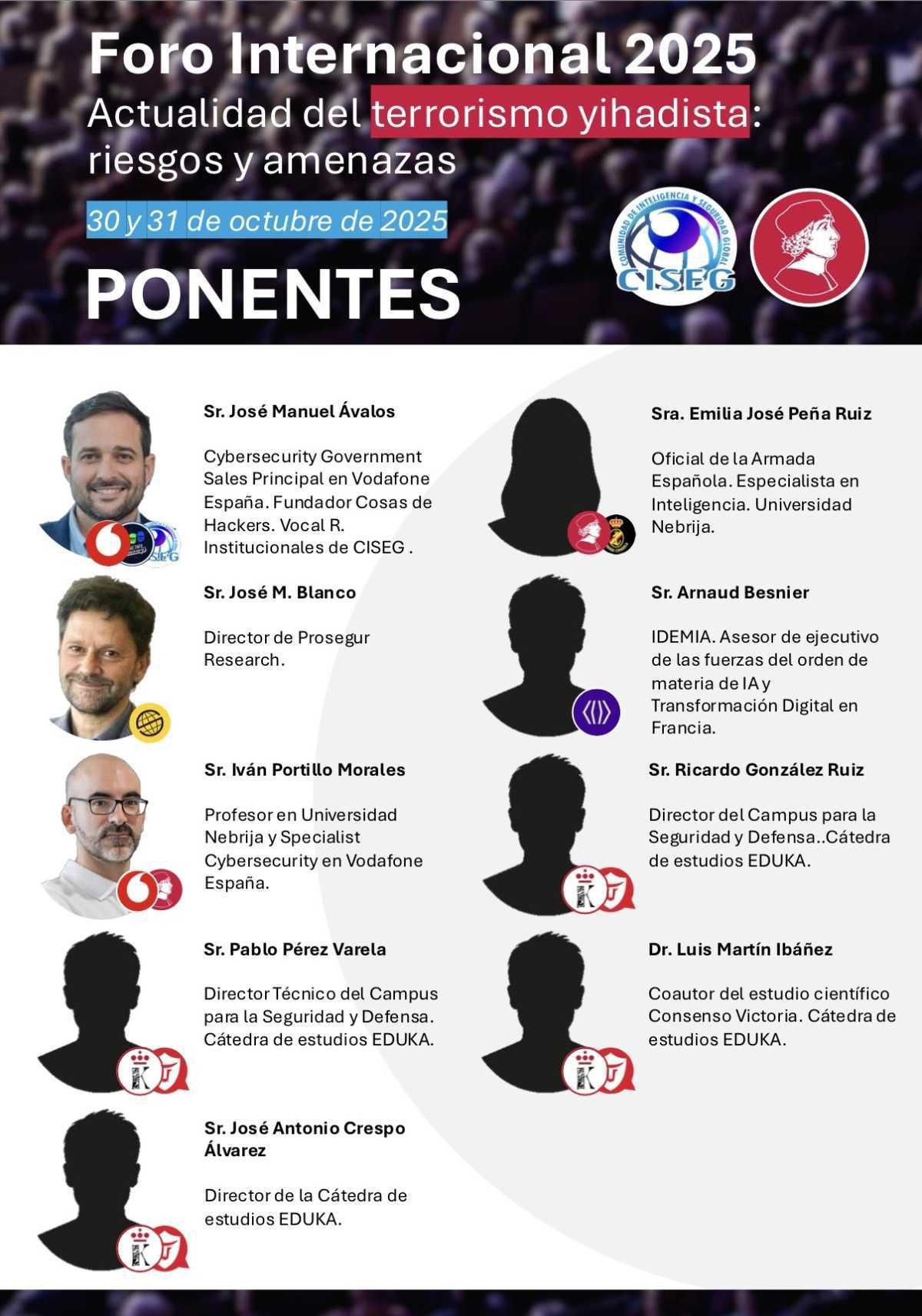 FORO INTERNACIONAL 2025 | TERRORISMO YIHADISTA