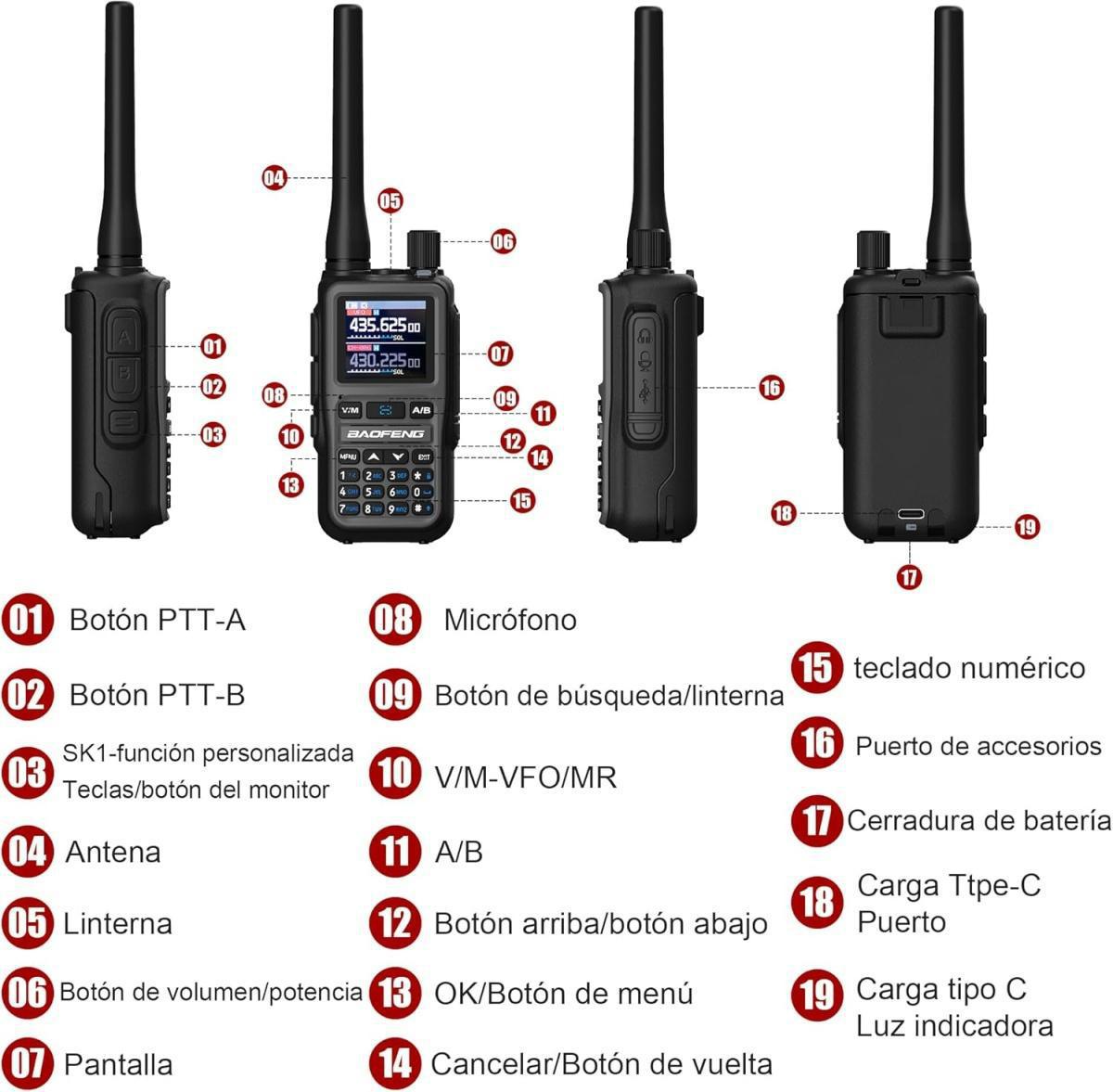 RADIO BAOFENG UV-5R MINI RADIO BAOFENG UV-5R MINI