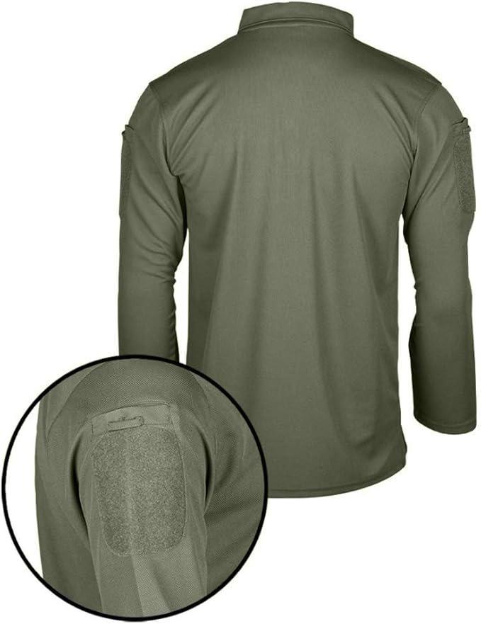 POLO MILTEC QUICK DRY MANGA LARGA