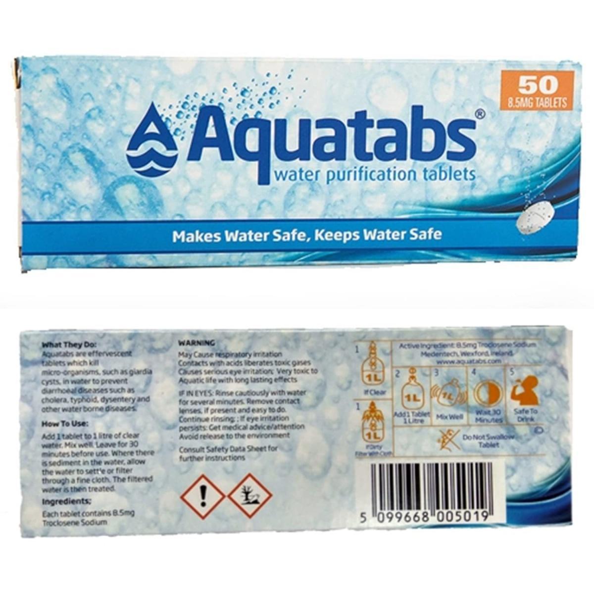PASTILLAS PURIFICADORAS AGUA  PASTILLAS PURIFICADORAS AGUA
