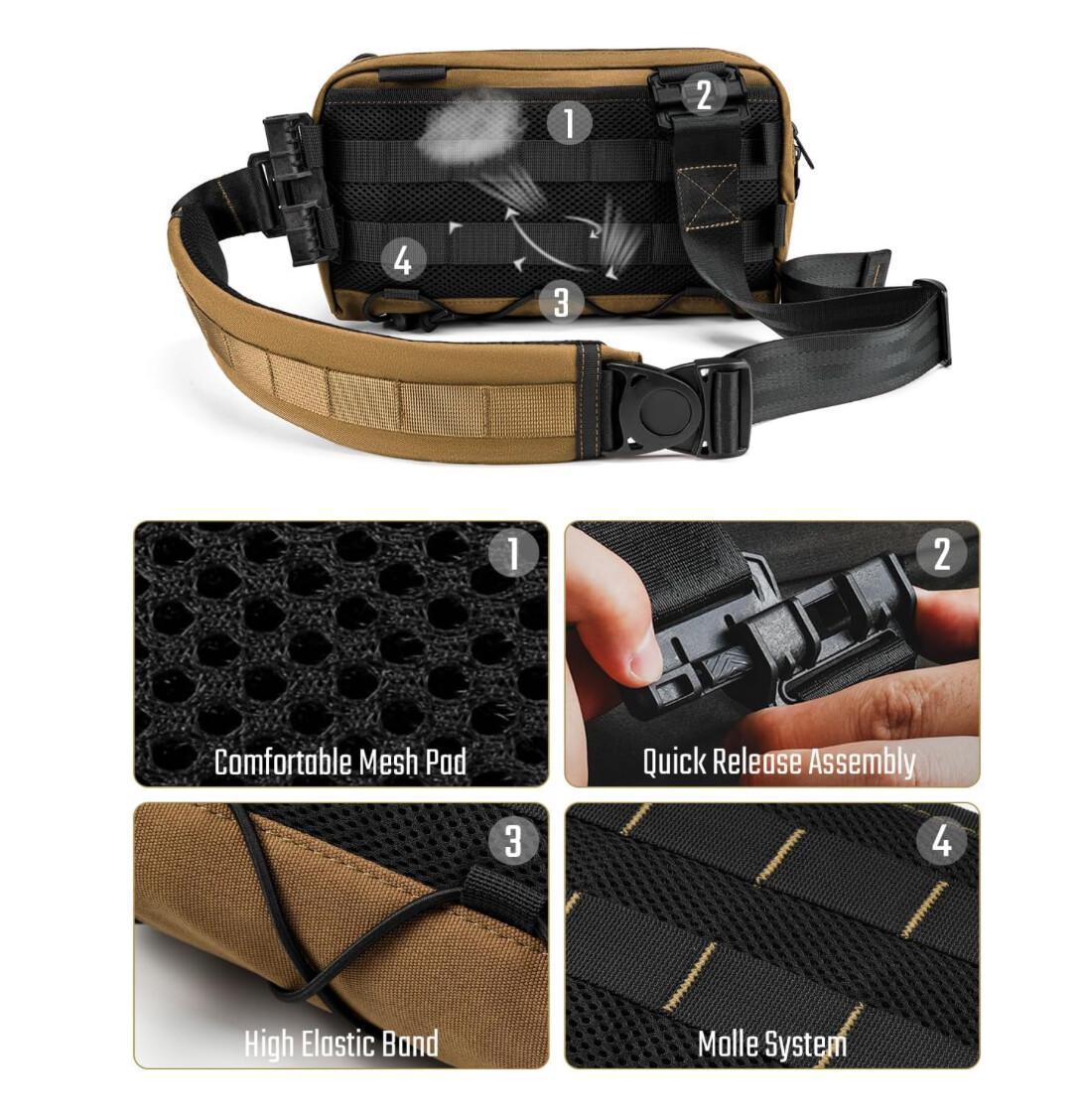 BOLSA BANDOLERA EDC | TACTICAL GEEK BOLSA BANDOLERA EDC | TACTICAL GEEK