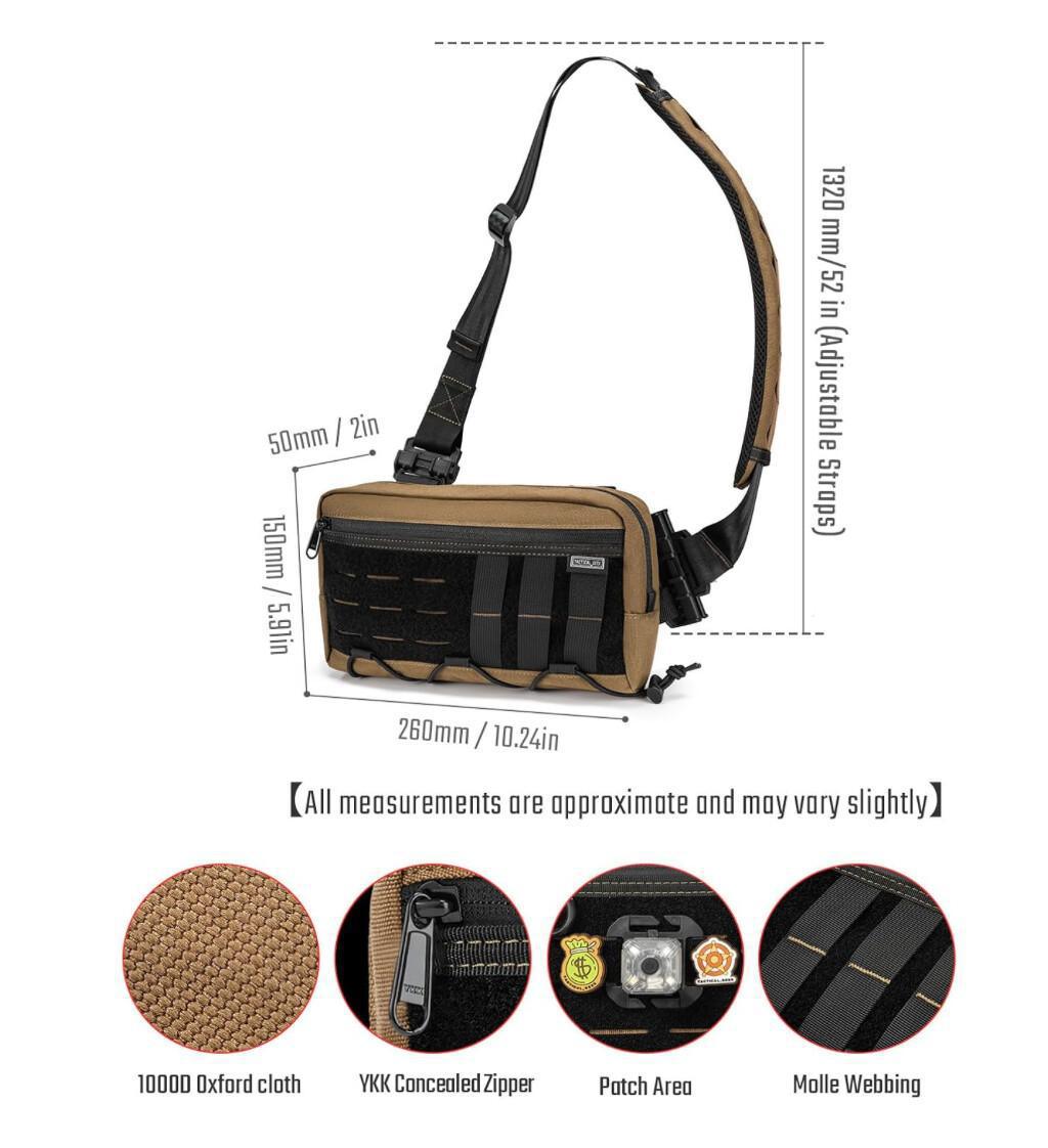 BOLSA BANDOLERA EDC | TACTICAL GEEK BOLSA BANDOLERA EDC | TACTICAL GEEK