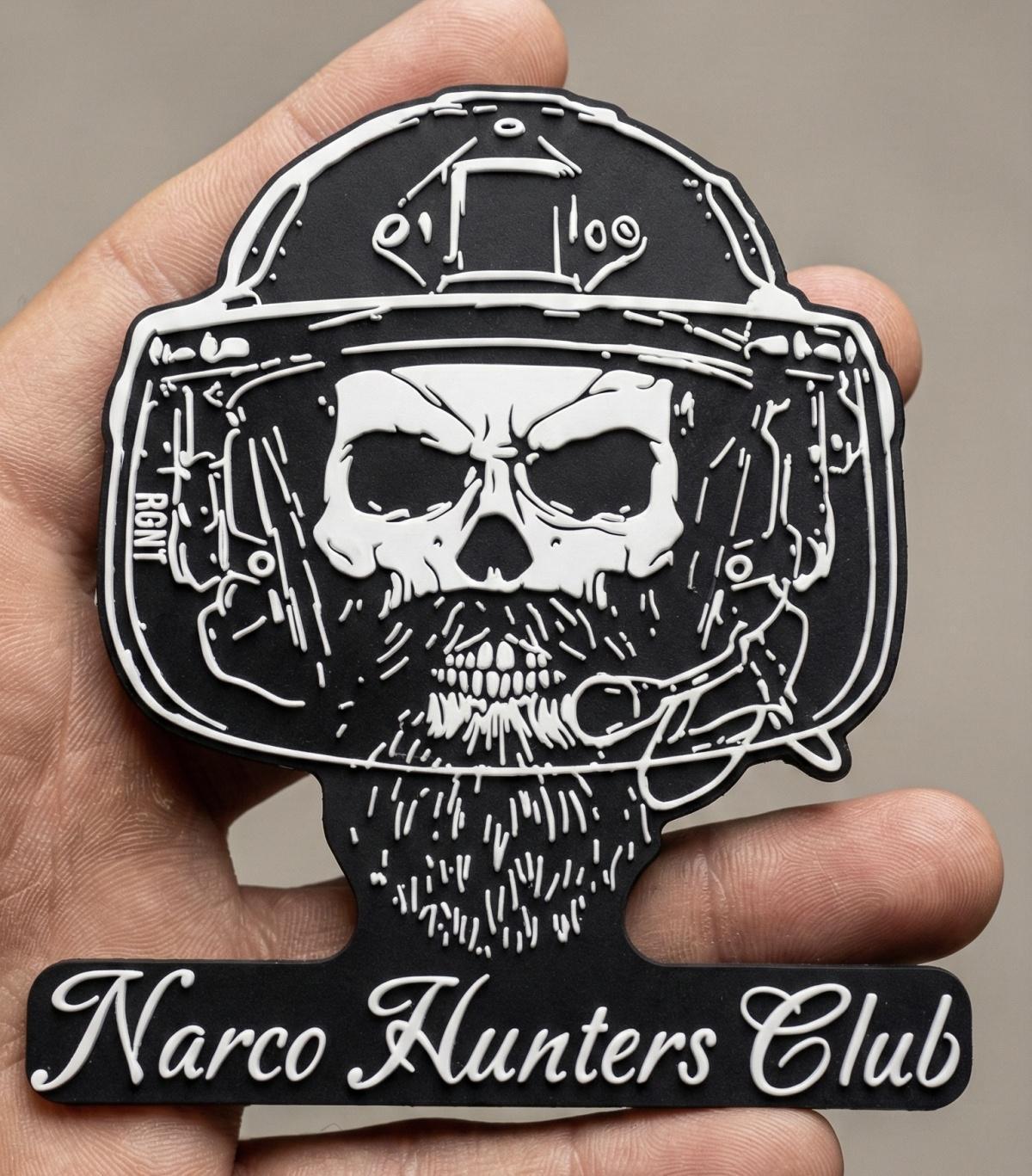 PARCHE NARCO HUNTERS CLUB | RGNT