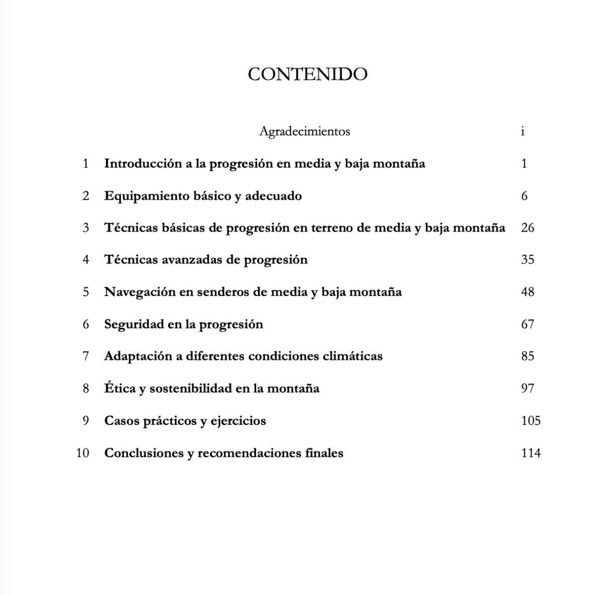 MANUAL PARA PROGRESAR SEGUROS POR MONTAÑA MANUAL PARA PROGRESAR SEGUROS POR MONTAÑA