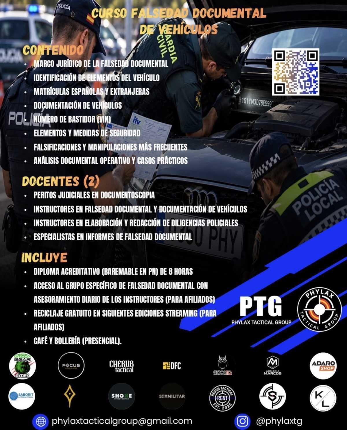 FALSEDAD DOCUMENTAL EN VEHICULOS | PHYLAX