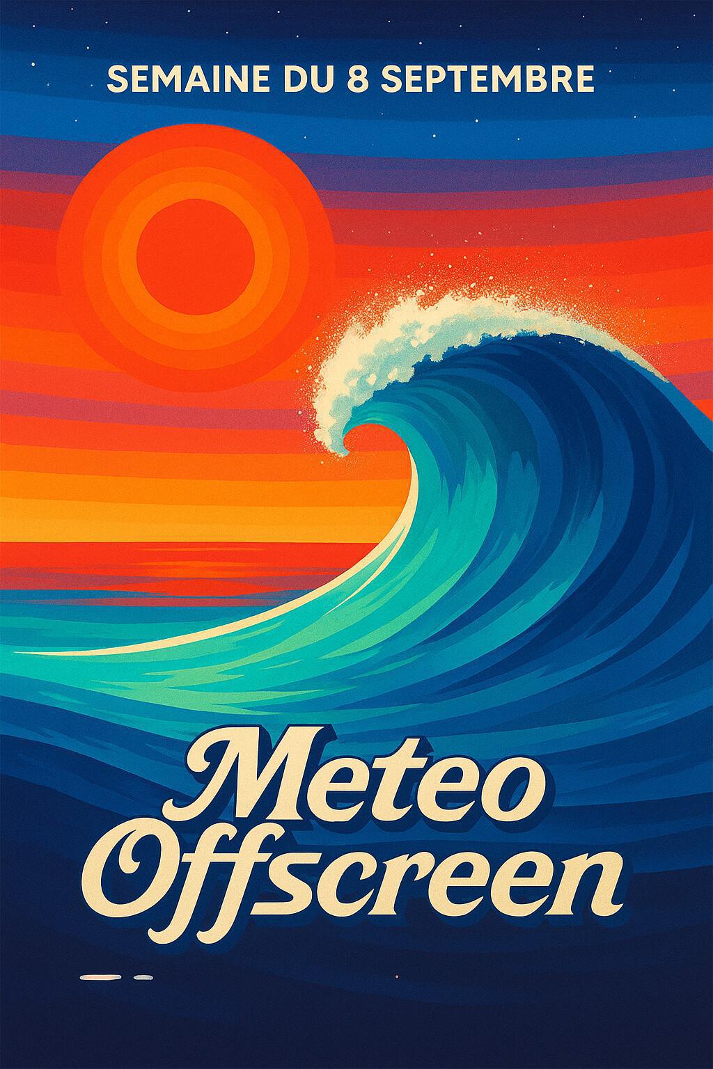 Météo Hebdo Offscreen - 8 au 14 septembre 2025 Météo Hebdo Offscreen - 8 au 14 septembre 2025