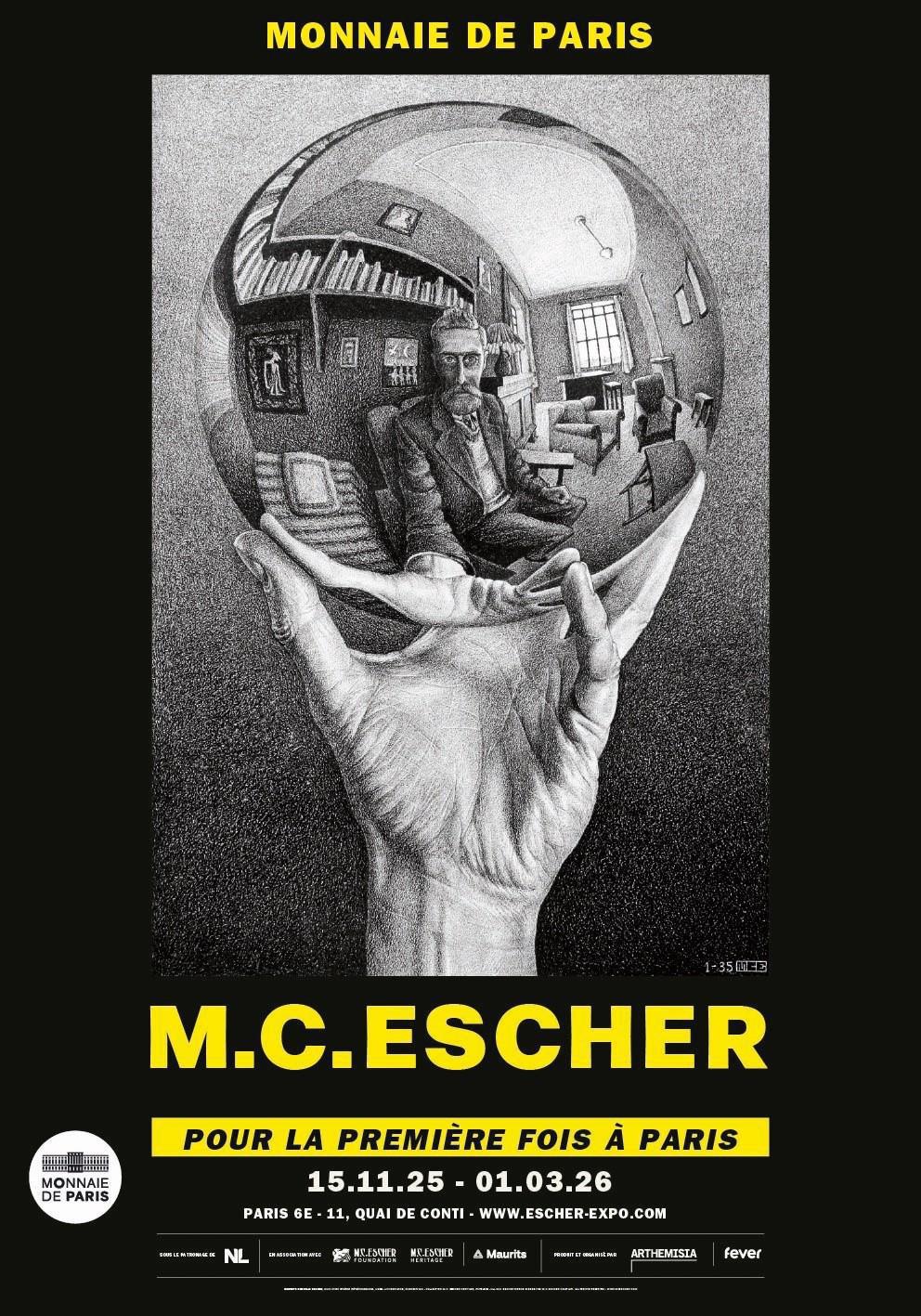 M.C. Escher – Mondes impossibles et géométries infinies