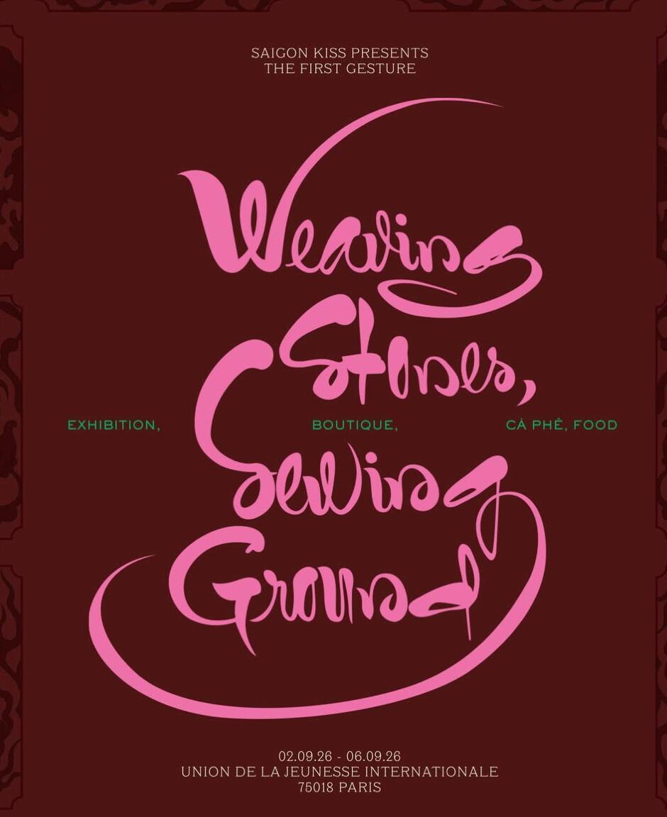 Weaving Stones, Sewing Ground Weaving Stones, Sewing Ground