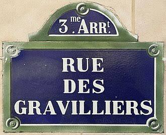 Archi et curiosités de la Rue des Gravilliers