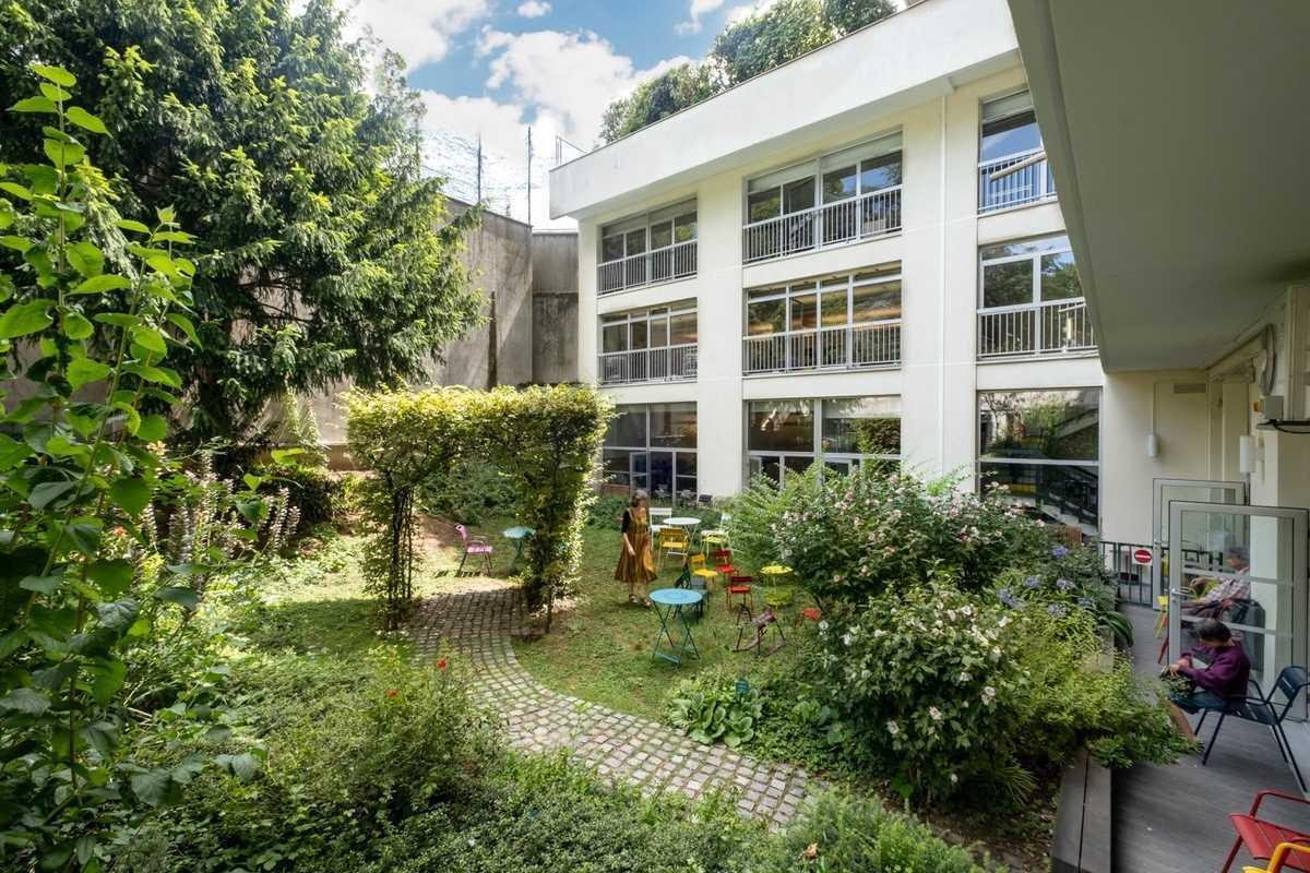 Jardin de la bibliothèque Germaine-Tillion