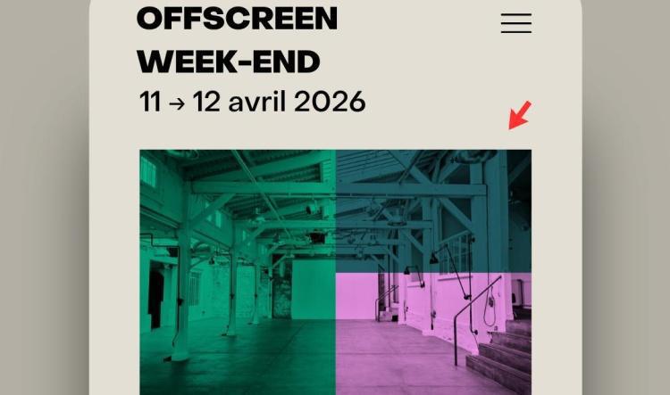 OFFSCREEN WEEK-END  11 → 12 avril 2026