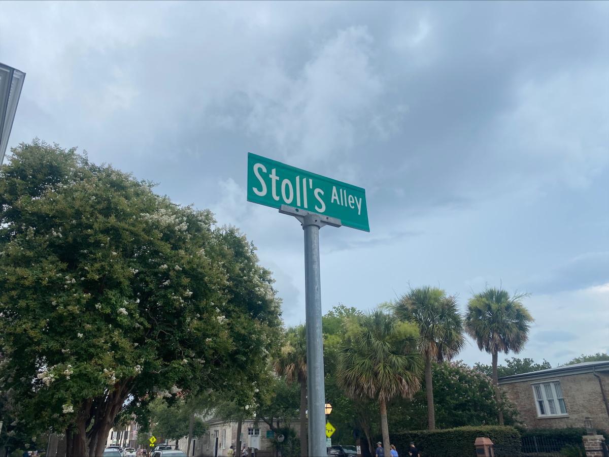 6. Stoll's Alley next to: 47 E. Bay Street Charleston, SC 29401