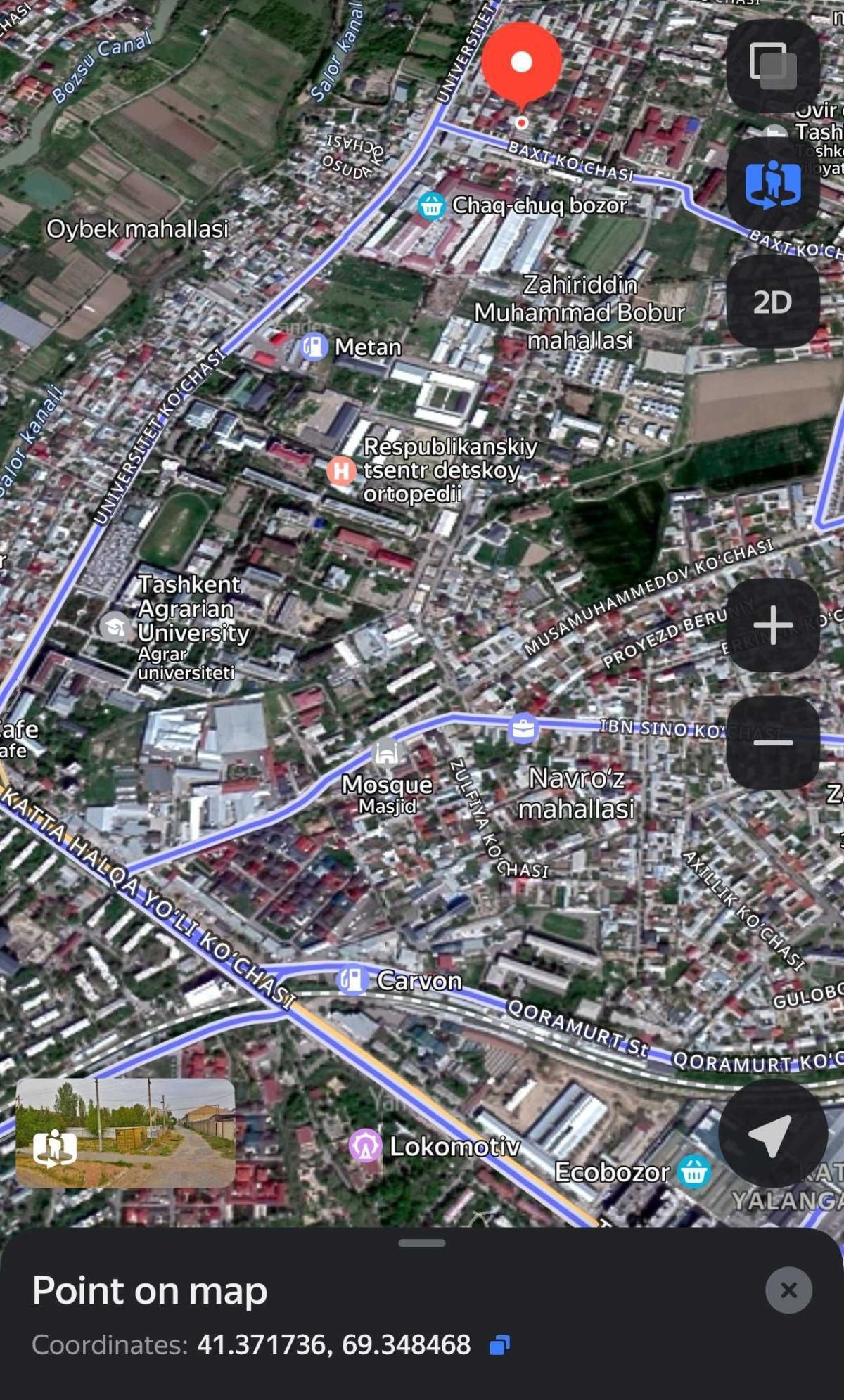 Земля 3,75 сот, около Сельхоз института, обл. ОВВИР, сотка 39 тыс. уе. 1 780 000 000 сум Договорная