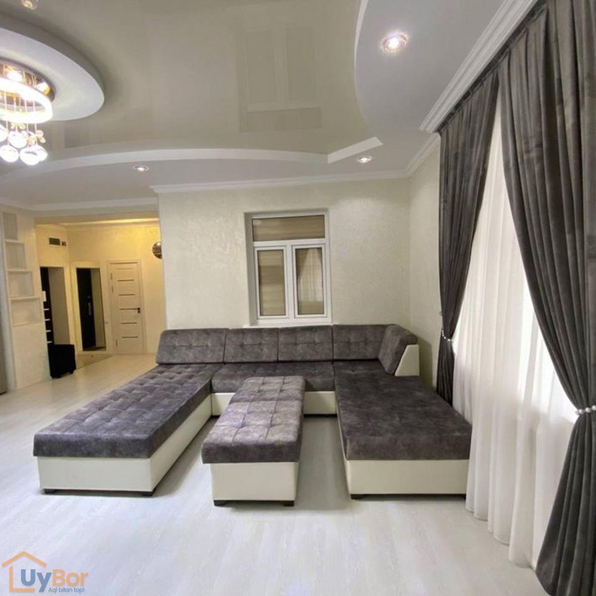 2-комнатная квартира в аренду 830 у.е./мес. 9.54 у.е./м² Комнат 2 Площадь 87 м² Этаж 8/8 Ремонт Евроремонт Материал Панельный 2-комнатная квартира в аренду 830 у.е./мес. 9.54 у.е./м² Комнат 2 Площадь 87 м² Этаж 8/8 Ремонт Евроремонт Материал Панельный