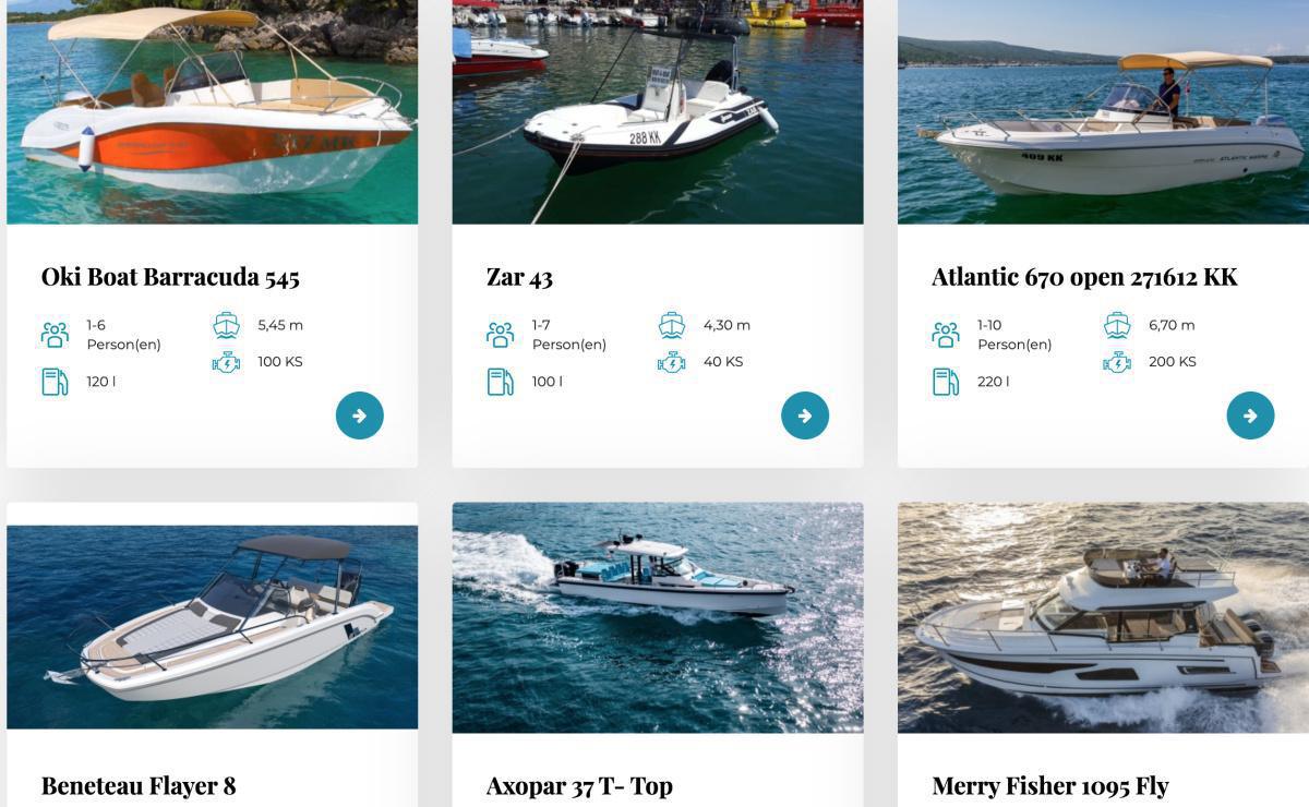 Rent a Boat Krk "Phoenix"